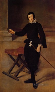 Diego Velazquez Painting - The Buffoon Calabazas portrait Diego Velazquez